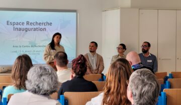 Hevinci vmag inauguration espace recherche